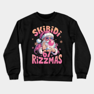 skibidi rizzmas 67 fuuny christmas six seven 4489 Crewneck Sweatshirt