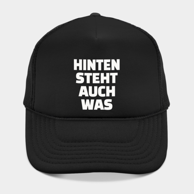 Hinten Steht Auch Was | Lustig Deutsch Spruch by OUTFITPAW