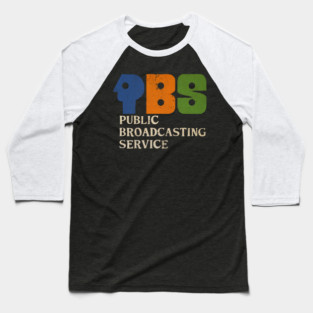 Vintage Distressed PBS Baseball T-Shirt