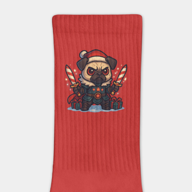 Warrior Pug of the North by Anne Lee