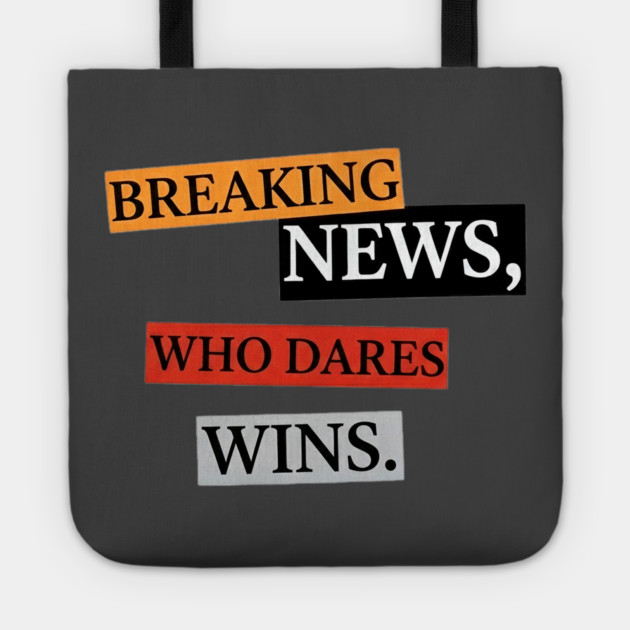 Breaking News! Tote by Art2Wear