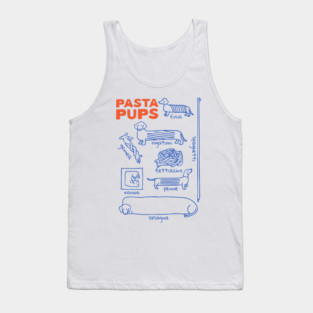 Pasta Pups Tank Top