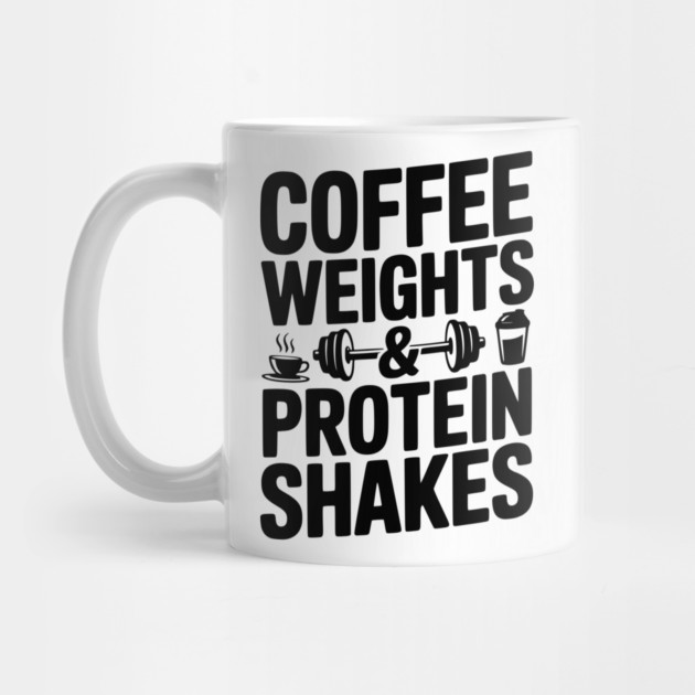 Coffee Weights and Protein Shakes by Frank Ring