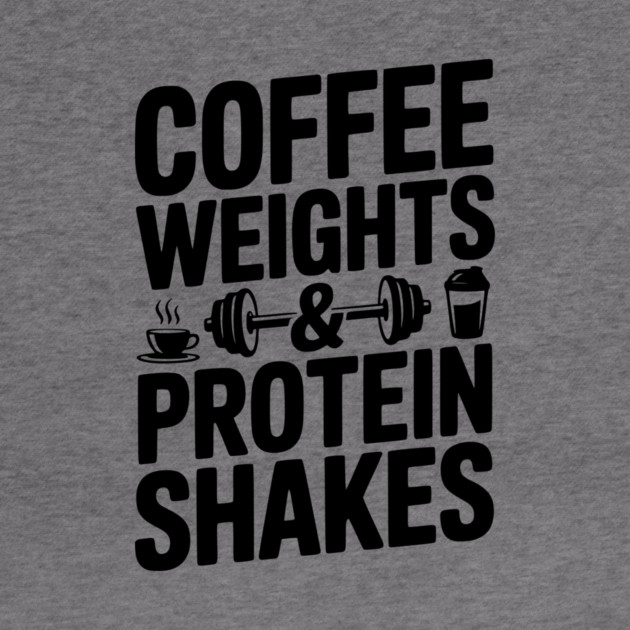 Coffee Weights and Protein Shakes by Frank Ring