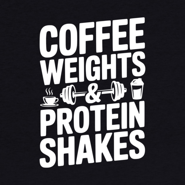 Coffee Weights and Protein Shakes by Frank Ring