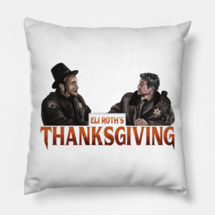 Thanksgiving: Sheriff and the Pilgrim Mask Pillow