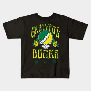 Oregon Ducks Shirt, Grateful Ducks Dead Kids T-Shirt