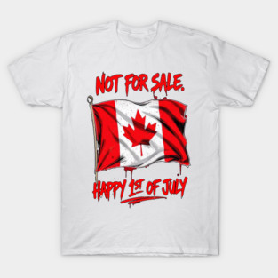 Canada Day Celebration - Proud Canadian Vibes T-Shirt