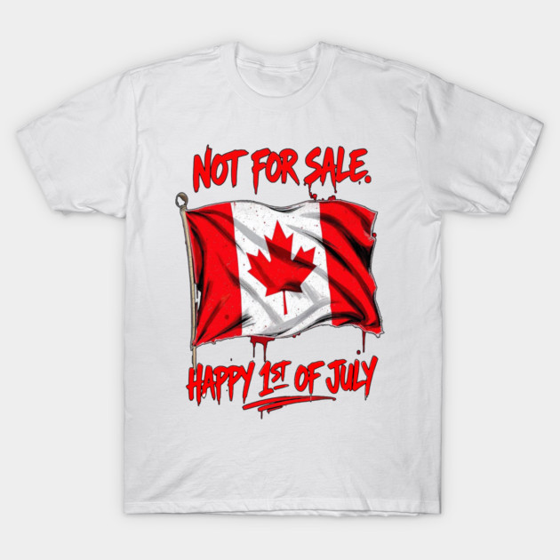 Canada Day Celebration - Proud Canadian Vibes T-Shirt by Art2Wear