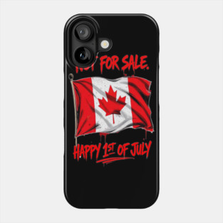 Canada Day Celebration - Proud Canadian Vibes Phone Case