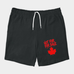 Not For Sale - Canada Streetwear Proud Canadian Shorts