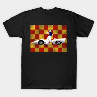Speed Racer Leap - Distressed T-Shirt