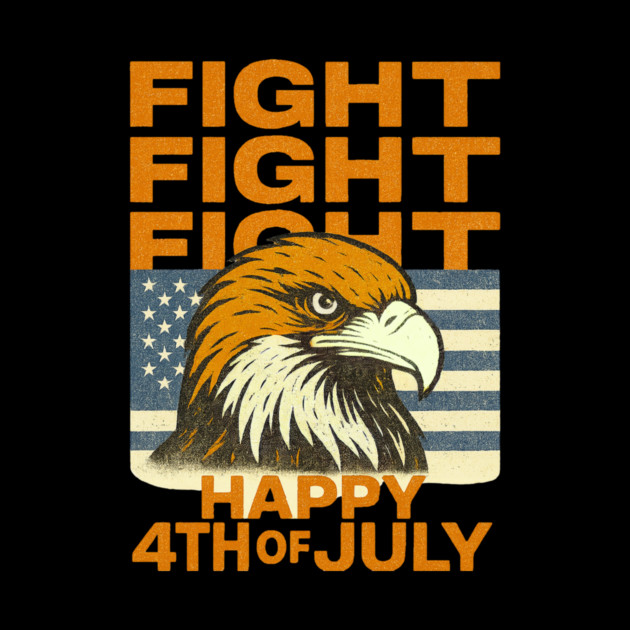 Patriotic Eagle USA Flag Happy 4th Of July Celebration by Art2Wear