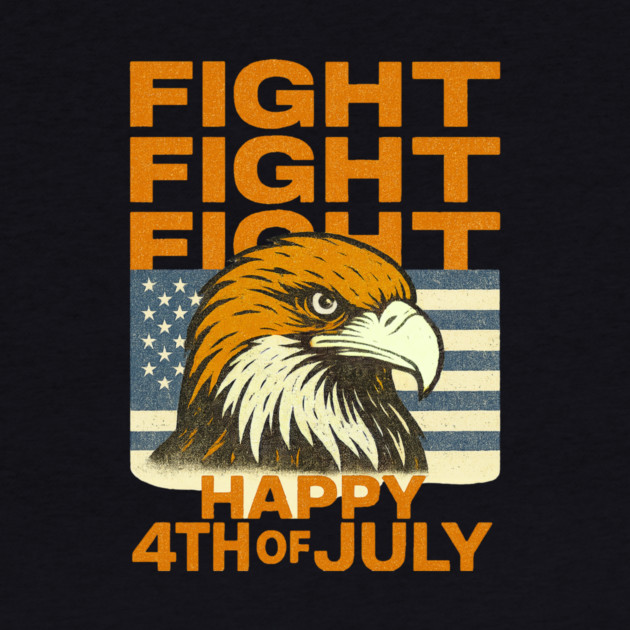 Patriotic Eagle USA Flag Happy 4th Of July Celebration by Art2Wear