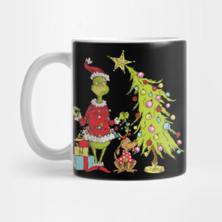 Grinch Christmas , Grinchy Christmas Tree Mug