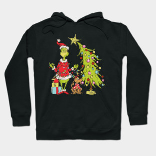 Grinch Christmas , Grinchy Christmas Tree Hoodie