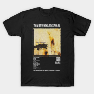 NINE INCH NAILS - THE DOWNWARD SPIRAL || ALBUM TRACKLIST || T-Shirt