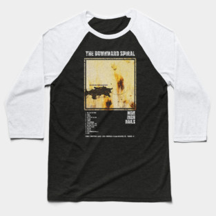 NINE INCH NAILS - THE DOWNWARD SPIRAL || ALBUM TRACKLIST || Baseball T-Shirt