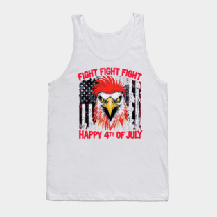 Fight for Freedom 4th of July Eagle Patriotic Tank Top