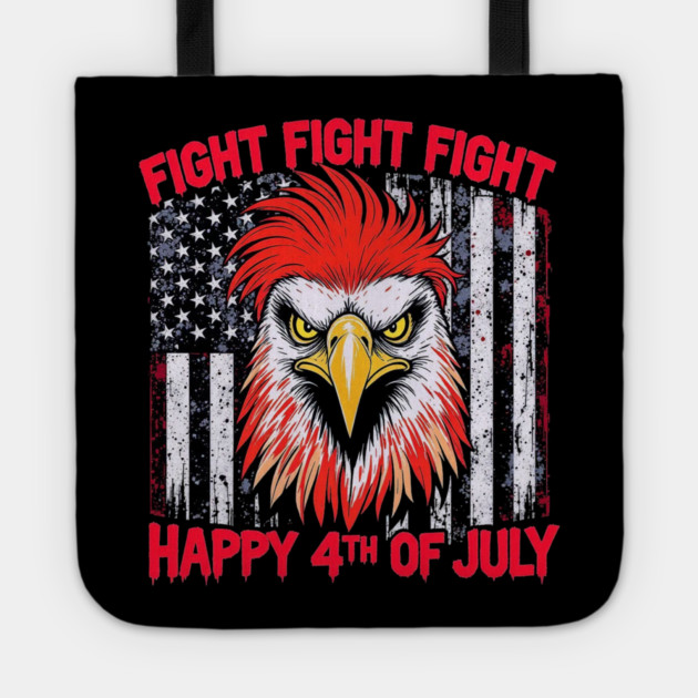 Fight for Freedom 4th of July Eagle Patriotic Tote by Art2Wear