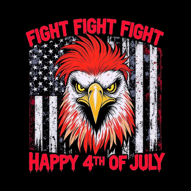 Fight for Freedom 4th of July Eagle Patriotic by Art2Wear