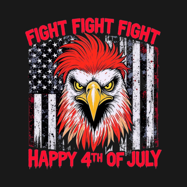 Fight for Freedom 4th of July Eagle Patriotic by Art2Wear