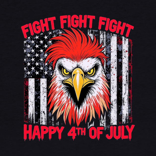 Fight for Freedom 4th of July Eagle Patriotic by Art2Wear