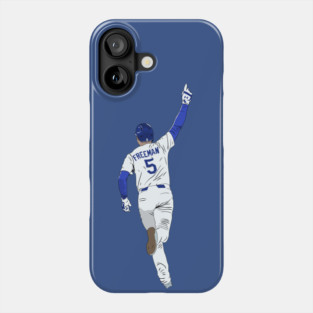 Freddie Freeman Walk Off Home Run Minimalist Los Angeles Baseball Phone Case