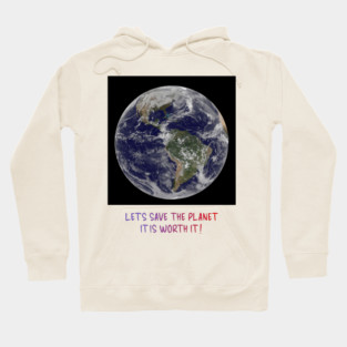Celebration of Our Endangered Planet Earth, Save It Hoodie