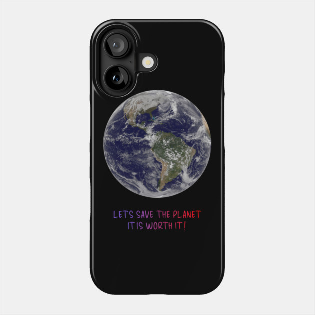 Celebration of Our Endangered Planet Earth, Save It Phone Case by Art2Wear