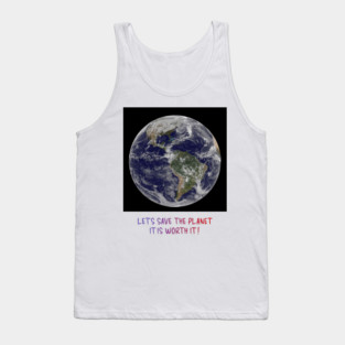 Celebration of Our Endangered Planet Earth, Save It Tank Top