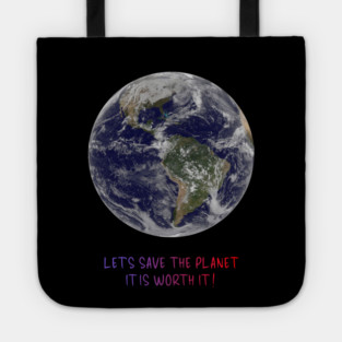 Celebration of Our Endangered Planet Earth, Save It Tote