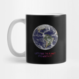 Celebration of Our Endangered Planet Earth, Save It Mug
