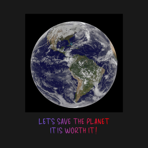 Celebration of Our Endangered Planet Earth, Save It by Art2Wear