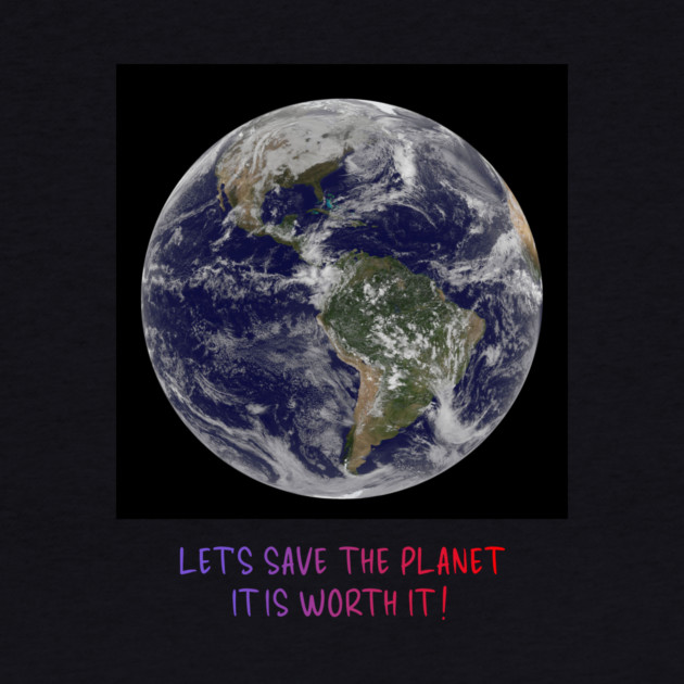 Celebration of Our Endangered Planet Earth, Save It by Art2Wear