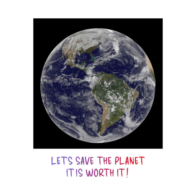 Celebration of Our Endangered Planet Earth, Save It by Art2Wear
