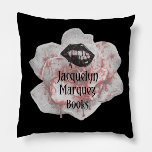 Jacquelyn Marquez Books Logo Pillow
