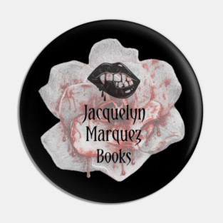 Jacquelyn Marquez Books Logo Pin