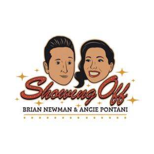 Angie & Brian Showing Off T-Shirt