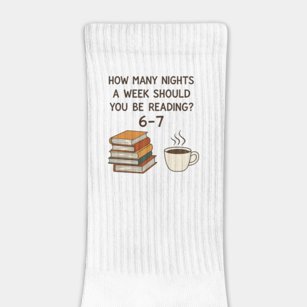 Funny Reading 6-7 Meme | Book Lover | English Teacher Gift | Cozy Coffee & Books Design by ArtistTee ⭐⭐⭐⭐⭐