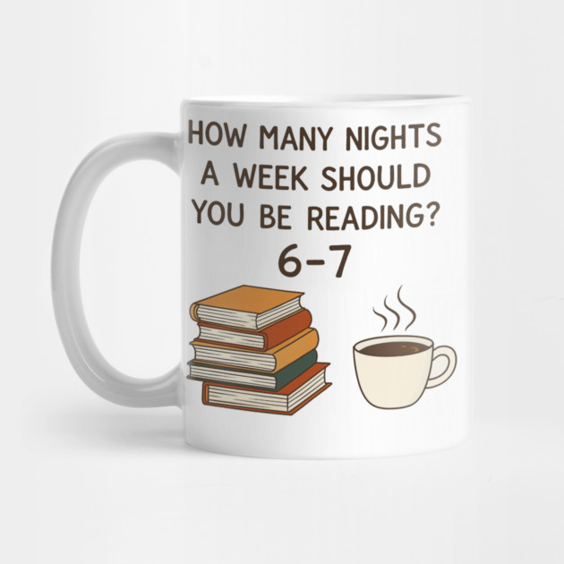 Funny Reading 6-7 Meme | Book Lover | English Teacher Gift | Cozy Coffee & Books Design by ArtistTee ⭐⭐⭐⭐⭐