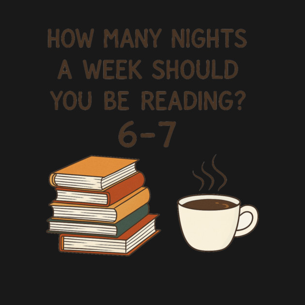 Funny Reading 6-7 Meme | Book Lover | English Teacher Gift | Cozy Coffee & Books Design by ArtistTee ⭐⭐⭐⭐⭐