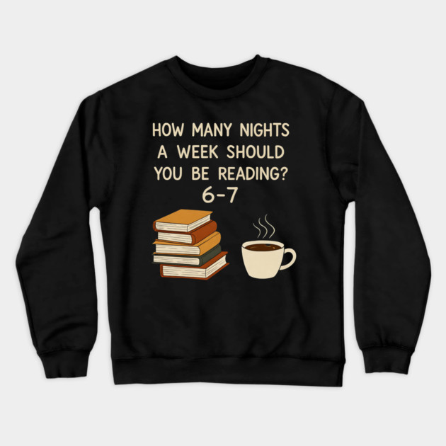 Funny-Reading-67-Six-Seven-Meme-English-Teacher-Book-Lover Crewneck Sweatshirt by ArtistTee ⭐⭐⭐⭐⭐
