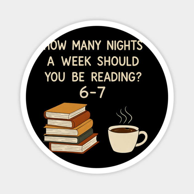 Funny-Reading-67-Six-Seven-Meme-English-Teacher-Book-Lover Magnet by ArtistTee ⭐⭐⭐⭐⭐