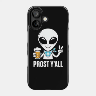 Alien Bavarian Octoberfest German Oktoberfest Phone Case