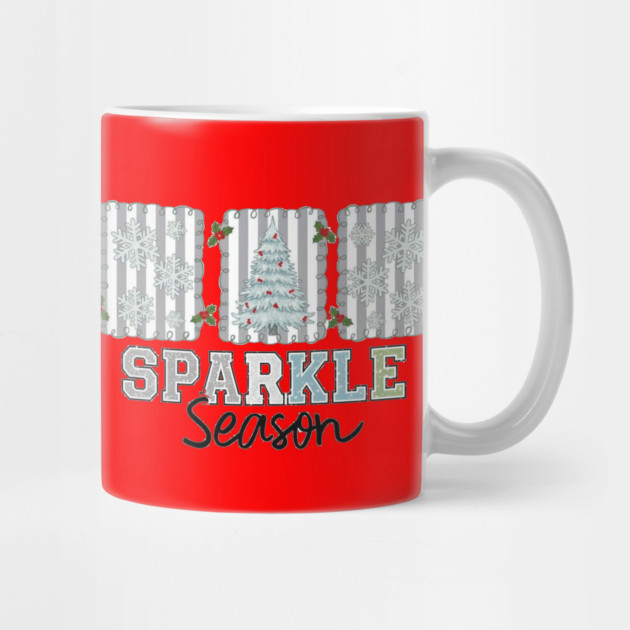 Sparkle Season Christmas Tree & Snowflake Design by Kathy Hawke