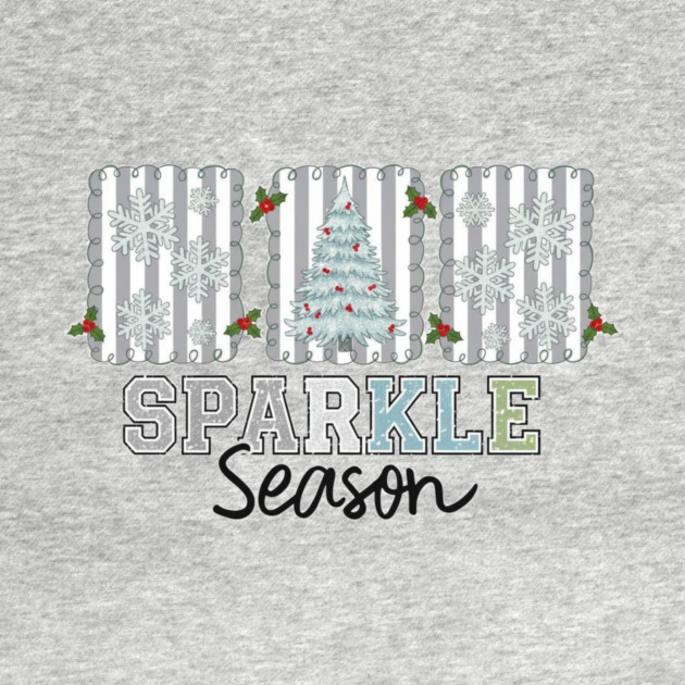 Sparkle Season Christmas Tree & Snowflake Design by Kathy Hawke
