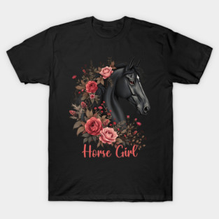 Horse Horseback Riding And Equestrian T-Shirt