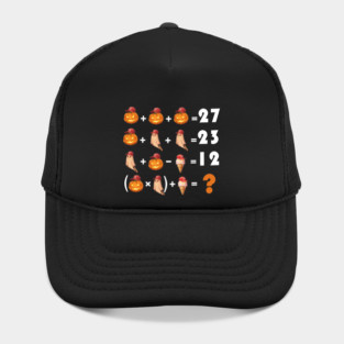 Funny Equation 67 Meme Halloween for Math Teachers Hat