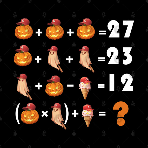 Funny Equation 67 Meme Halloween for Math Teachers by Db Printed